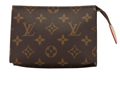 Louis Vuitton Toiletry Pouch 15, &pound;350, Accessories, Brown, Canvas, Front view